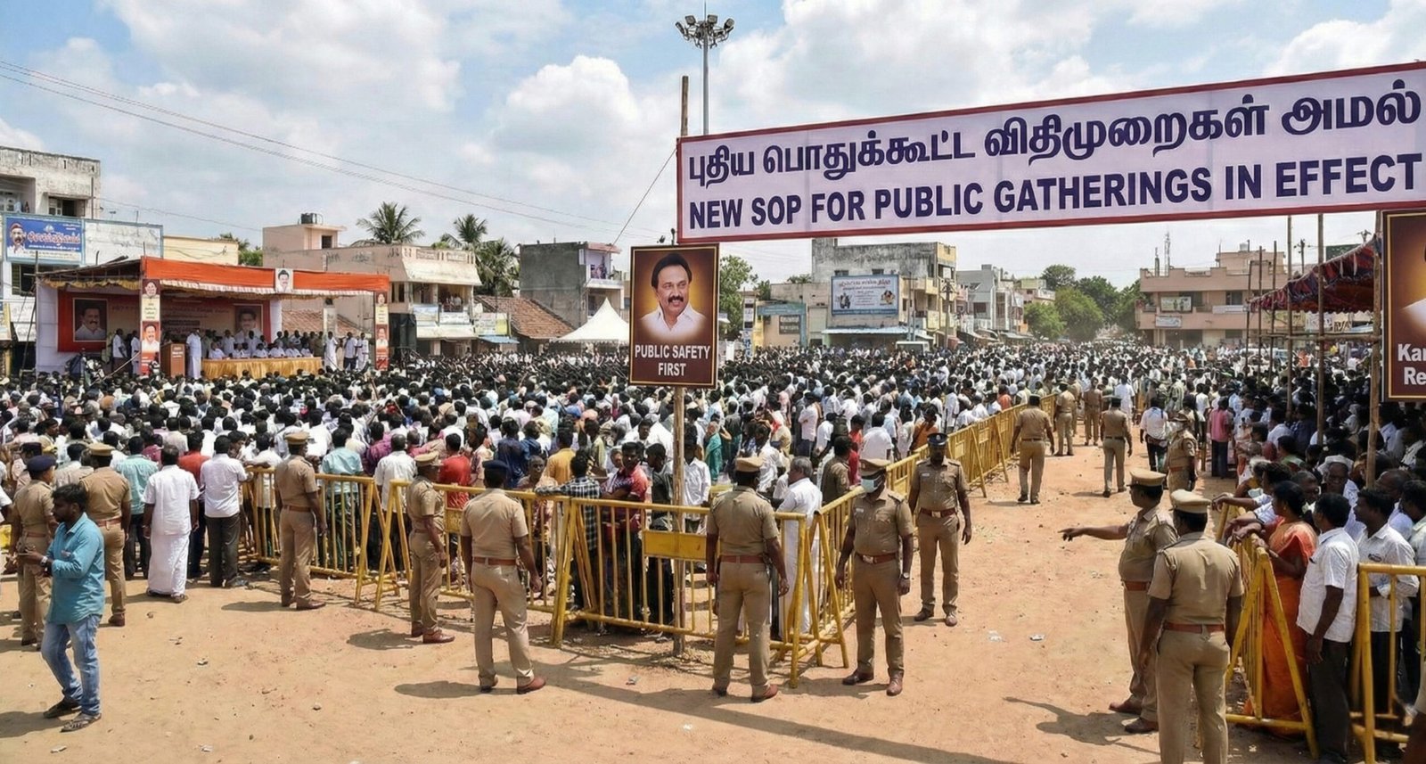Safety vs Speech: Why Tamil Nadu’s New Crowd SOP is a Grim Necessity